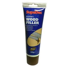 SupaDec Flexible Wood Filler - Brown 330g