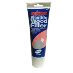 SupaDec Flexible Wood Filler - White 330g