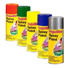 Supadec Multi-Purpose Spray Paints - 400ml