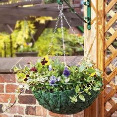 SupaGarden Hanging Basket Green 35cm (14")