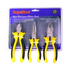 SupaTool 3pc Deluxe Plier Set