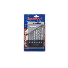 SupaTool Masonry Drill Bit Set - 8 Piece