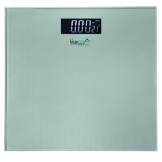 Electronic Bathroom Scales - Silver 