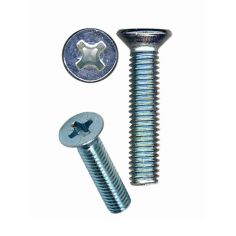 Machine Screw Phillips Flat Head Zinc Plated - M5 x 16mm