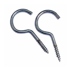 Galvanized Screw Hook - 19 X 70mm