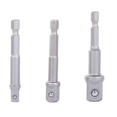 Socket Adapters for 1/4" 3/8" & 1/2" Screwdriver 
