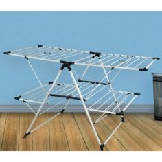 Moy  Winged Clothes Airer -  2-Tier