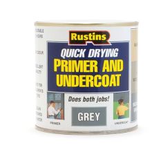 Rustins Quick Drying Primer And Undercoat - Grey 250ml
