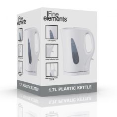 Fine Elements 1.7L Kettle White 2.2kw