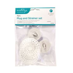 Plug & Strainer Set - 4 piece 