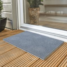Weatherproof Season Doormat 40 x 60cm - Grey 