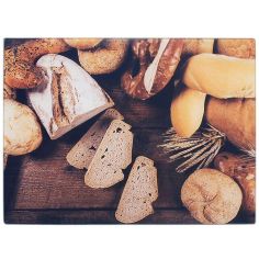 Glass Bread Cutting Board 40cm 