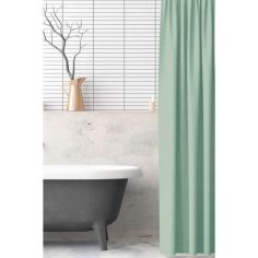 Blue Canyon Mint Green Shower Curtain - 180 x 180cm 