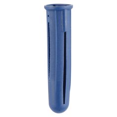 Blue Plastic Plugs 48mm  - Pack of 10