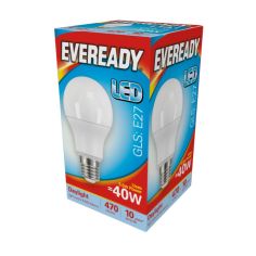 Eveready LED GLS 5.6w 480lm Daylight 6500k E27