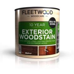 Fleetwood 10 Year Exterior Woodstain Walnut 2.5L