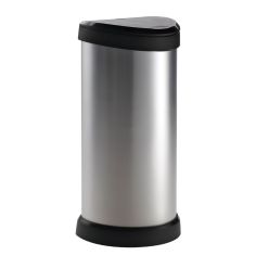 Curver Deco Bin Silver - 40L 