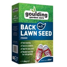 Gouldings Back Lawn Seed No.3 (Tough) 1.5kg