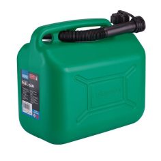 Green Plastic Fuel Can 10L 