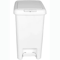 Fairmont Double Opening Pedal Bin White 20L 