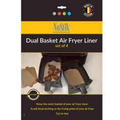 Dual Basket Air Fryer Liner - set of 4