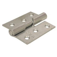 Right Zinc Plated Steel Rising Butt Hinges 76mm