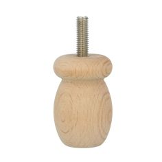 Beech Wooden Leg 36 X 55mm