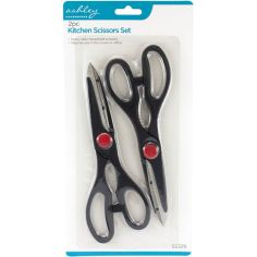 2 Piece Kitchen Scissors Set