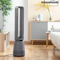 InnovaGoods Bladeless Fan with Purifying Filter and Remote Control