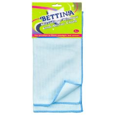 Bettina Microfibre Window & Mirror Cloth - Pack of 2