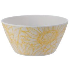 Melamine Flowery Salad Bowl 25cm