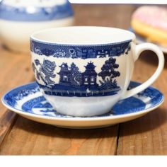 Blue Willow Teacup 8oz