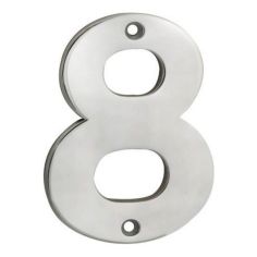 Satin Stainless Steel Number 8 - 100mm 