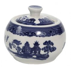 Blue Willow Sugar Bowl