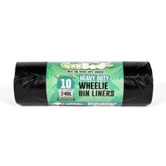 Heavy Duty Wheelie Bin Liners 240L - Pack of 5