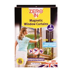 Zero In Magnetic Insect Curtain Window 2 Pack