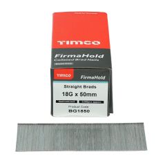 FirmaHold Collated  Galvanised Brad Nails18 Gauge Straight - 18g x 50mm