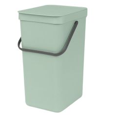 Sort & Go Waste Bin 16L - Jade Green 