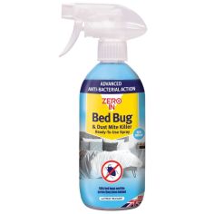 Zero In Bed Bug & Dust Mite Killer Spray 500ml