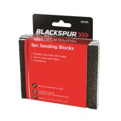 Assorted Sanding Blocks - Pack of 3