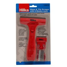 Hilka Glass & Tile Scraper - 2pc