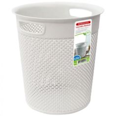 Steelex Cream Round Tidy Basket 12L