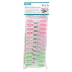 Ashley Soft Touch Clothes Pegs - Pack of 12 