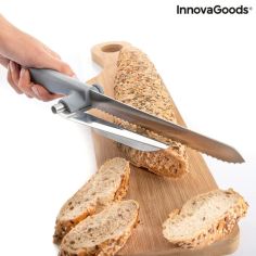 InnovaGoods Bread Knife with Adjustable Cutting Guide