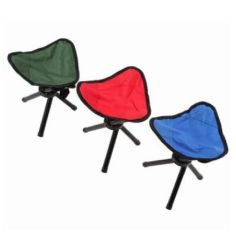 Camping Stool 30 x 30 x 38 cm - assorted colours 