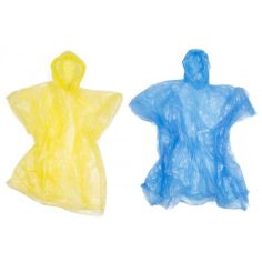 Disposable Poncho - Assorted Colours 
