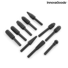 InnovaGoods Rotary Rasp Drill Bits - Pack of 10 