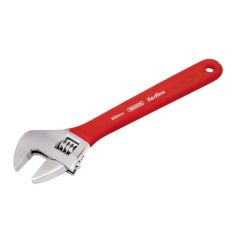 Draper Redline Soft Grip Adjustable Wrench 250mm - 30mm Capacity