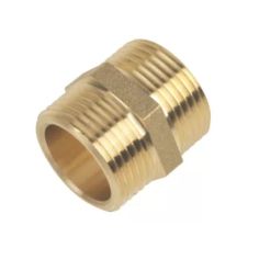 Hexagon Brass Nipple 1/8 