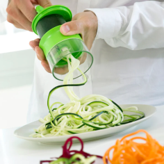 InnovaGoods Mini Spiralicer Spiral Vegetable Cutter